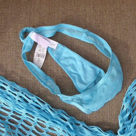 Victorias Secret teal thong sz small and teal wrap - Picture 3 of 8